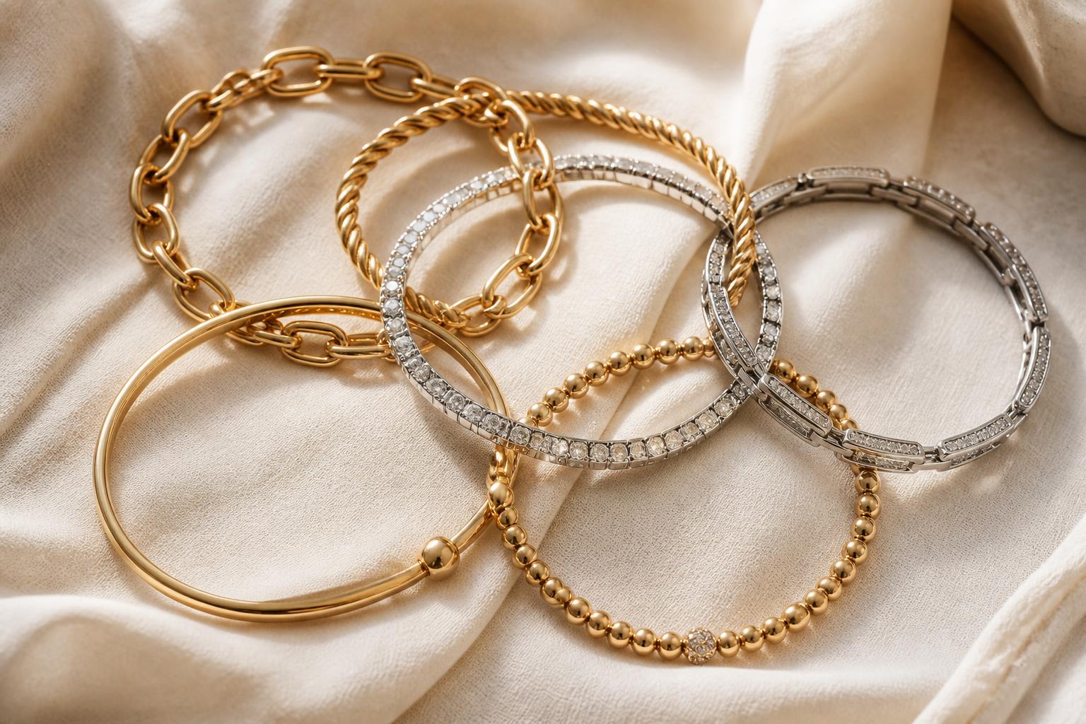How to Stack Bracelets So They Don't Slide, Clash or Scratch