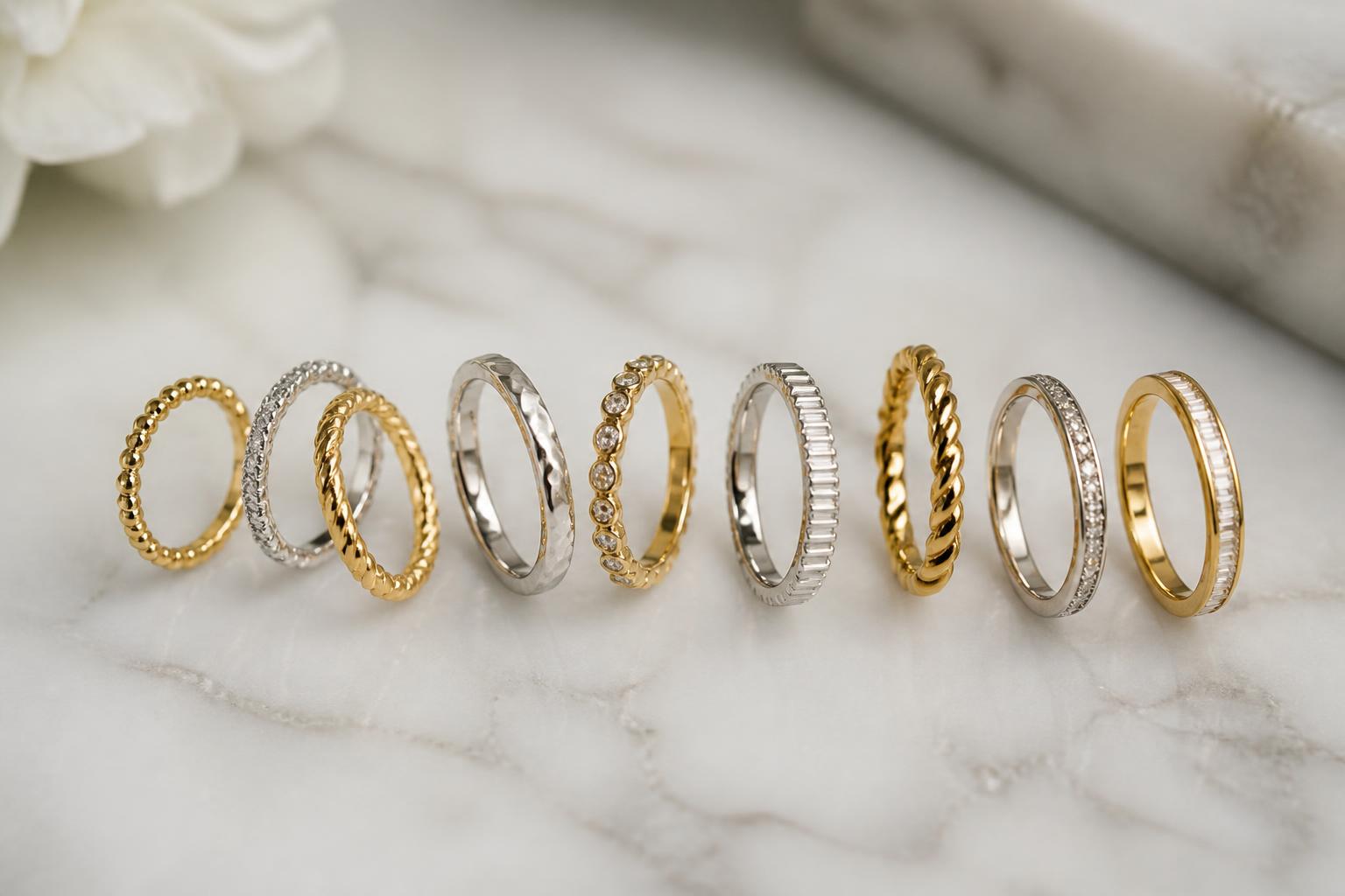 Ring Stacking & Mixing Metals — The Modern Rules